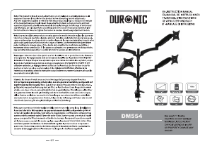 Прирачник Duronic DM554 Држач за екран
