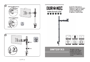 Прирачник Duronic DMT251X3 Држач за екран