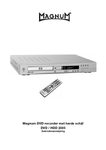 Handleiding Magnum DVDHDD2005 DVD speler