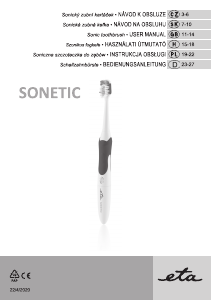 Manual Eta Sonetic 0709 90000 Electric Toothbrush