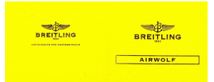 Handleiding Breitling Airwolf Horloge