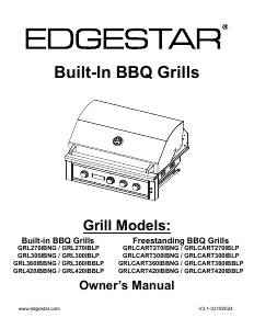 Handleiding EdgeStar GRL420IBBNG Barbecue