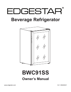 Bruksanvisning EdgeStar BWC91SS Kylskåp