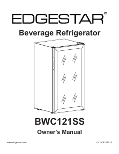 Bruksanvisning EdgeStar BWC121SS Kylskåp