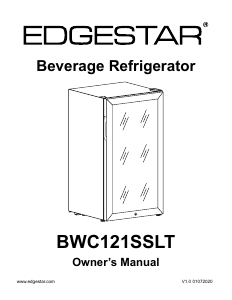 Bruksanvisning EdgeStar BWC121SSLT Kylskåp