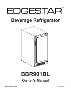 Bruksanvisning EdgeStar BBR901BL Kylskåp