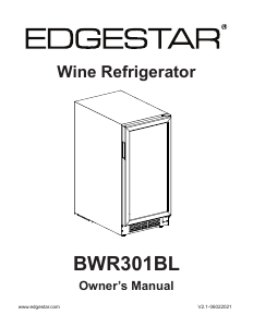 Bruksanvisning EdgeStar BWR301BL Vinkyl