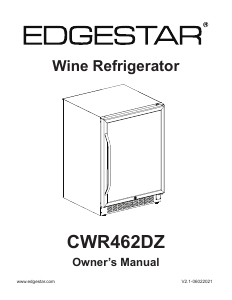 Bruksanvisning EdgeStar CWR462DZDUAL Vinkyl