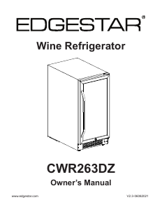 Manual EdgeStar CWR263DZ Wine Cabinet
