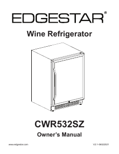 Manual EdgeStar CWR532SZDUAL Wine Cabinet