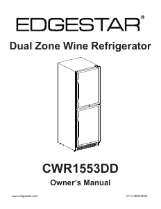 Bruksanvisning EdgeStar CWR1553DD Vinkyl