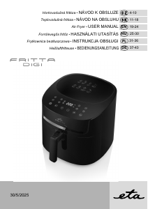 Instrukcja Eta Fritta Digi 3168 90000 Frytkownica