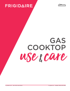 Handleiding Frigidaire GCCG3648AS Kookplaat