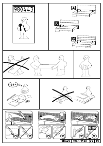 说明书 UnbrandedAlina床架