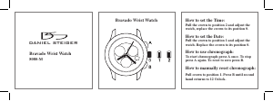Handleiding Daniel Steiger Brevado Horloge