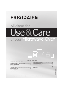Bruksanvisning Frigidaire GMOS1962AF Mikrovågsugn