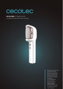 Instrukcja Cecotec SkinCare Steam Silky Przyrząd do usuwania naskórka