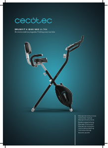Manual Cecotec DrumFit X-Bike Neo Ultra Bicicleta estática