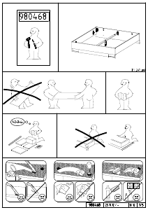 Manual de uso Unbranded Davos Estructura de cama