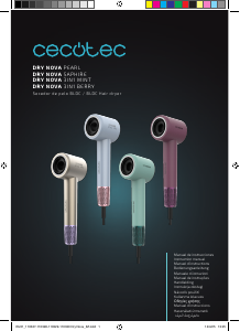 Εγχειρίδιο Cecotec DryNova 3in1 Berry Πιστολάκι μαλλιών