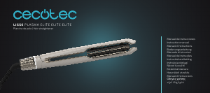 Manual Cecotec Lisse Plasma Elite Hair Straightener