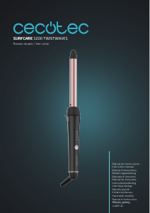 Instrukcja Cecotec SurfCare 3200 TwistWaves Lokówka