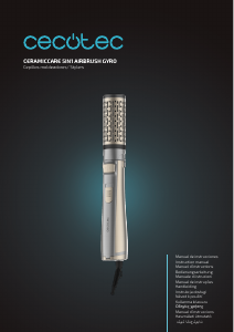 Instrukcja Cecotec CeramicCare 5in1 AirBrush Gyro Lokówka