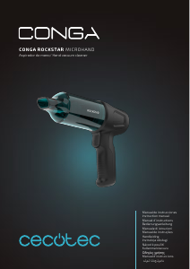 Manuál Cecotec Conga Rockstar Micro Hand Ruční vysavač