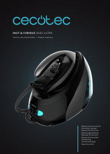 Instrukcja Cecotec Fast&Furious 8060 Ultra Steam Żelazko