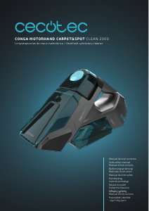 Εγχειρίδιο Cecotec Conga MotorHand Carpet&Spot Clean 2000 Καθαριστής στρωμάτων