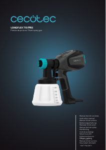 كتيب Cecotec TotalPaint 750 رشاش دهان