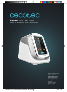 Instrukcja Cecotec ToastPad Double Pro Screen Toster