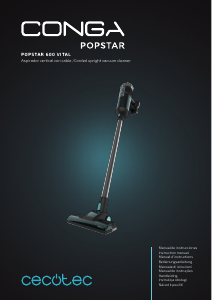 Manuál Cecotec Conga PopStar 600 X-Treme Vysavač