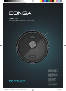 Instrukcja Cecotec Conga M50 X-Treme Odkurzacz