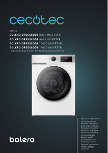 Instrukcja Cecotec Bolero DressCode 12450 Inverter Pralka