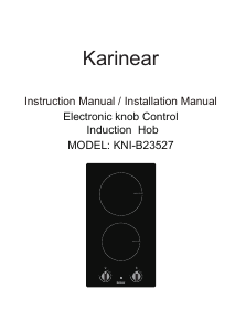 Manual Karinear KNI-B23527 Hob