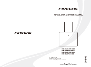 Manual Firegas FGS-EBL17R1160CC Cooker Hood
