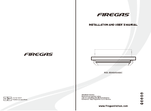 Manual Firegas FGS-ESH04S60AC Cooker Hood