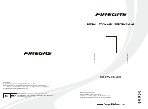 Manual Firegas FGS-EWV13D460CC Cooker Hood
