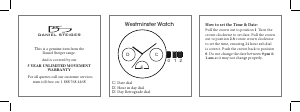 Manual Daniel Steiger Westminster Watch