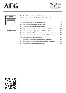 Mode d’emploi AEG OK8NW00MB Four
