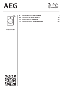Mode d’emploi AEG LR86CBC86 Lave-linge