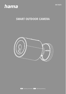 Bruksanvisning Hama 00176670 IP Kamera