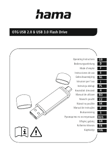 Käyttöohje Hama 00182491 USB-asema