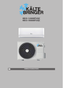 Bedienungsanleitung Kältebringer KB53-18000BTU QC Klimagerät