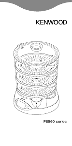 Brugsanvisning Kenwood FS560 Dampkoger