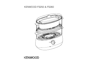 Manuale Kenwood FS250 Vaporiera