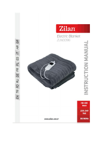 Bedienungsanleitung Zilan ZLN0096 Elektrische heizdecke