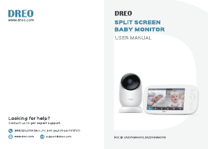 Handleiding DREO DR-BBM001 Babyfoon