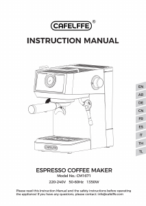 Mode d’emploi Cafelffe CM1671 Cafetière